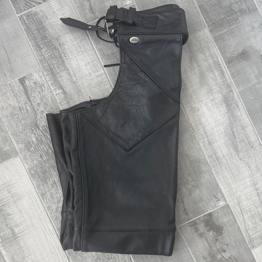 Harley-Davidson Black Leather Pants